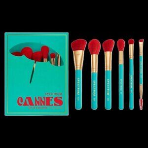 Spectrum Cannes Travel Book 6 Piece Full Sized Brush Set